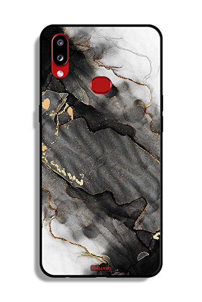 Tolwak غطاء حماية من سامسونج جالكسي A10s، رخامي لامع