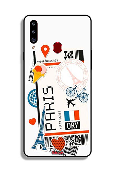Tolwak غطاء حماية لهاتف سامسونج جالاكسي A20s - ملصق باريس