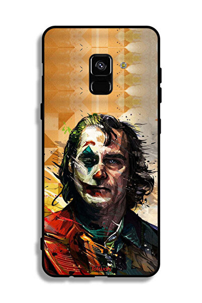 Tolwak غطاء حماية لهاتف Samsung Galaxy A8 Plus (2018) برسومات جوكر