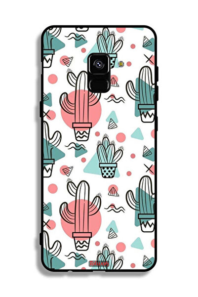 Tolwak غطاء حماية لهاتف Samsung Galaxy A8 Plus (2018) بتصميم الصبار