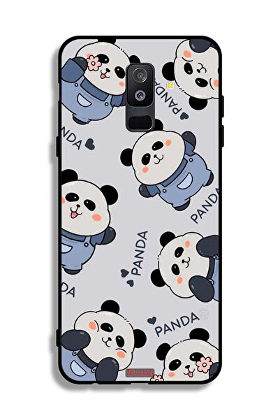 Tolwak غطاء واقي من سامسونج جالاكسي A6 بلس (2018) بنمط غطاء واقي من الباندا