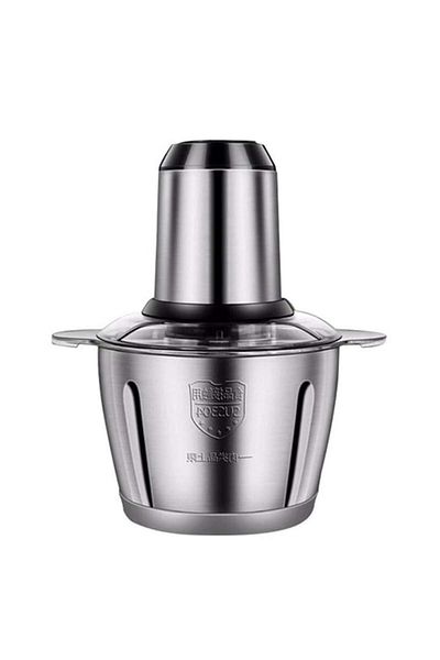 stuffix Tocător Electric Universal, Bol Din Oțel Inoxidabil De 3 Litri, Putere 300w, 4 Lame, Legume Și Carne