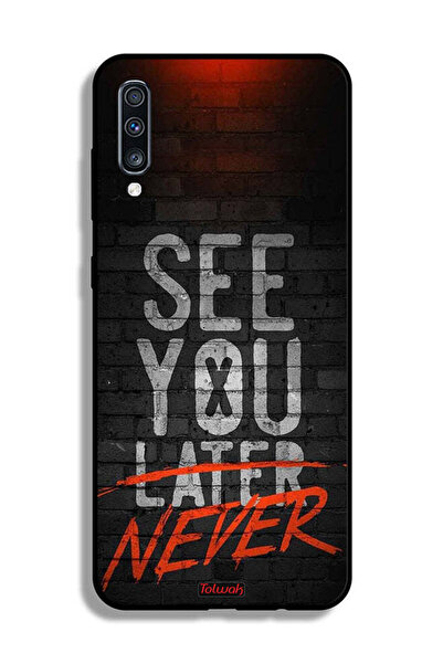 Tolwak غطاء حماية لهاتف Samsung Galaxy A70 - لن تراه أبدًا