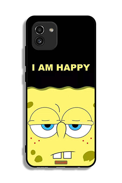 Tolwak غطاء حماية لهاتف سامسونج جالكسي A03 - أنا سعيد