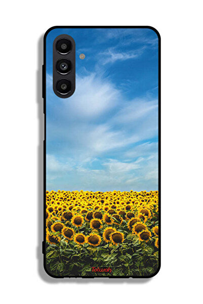 Tolwak غطاء حماية لهاتف سامسونج جالاكسي A13 5G بطبعة عباد الشمس تحت السماء