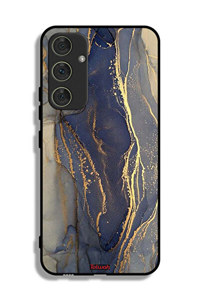 Tolwak غطاء حماية لهاتف سامسونج جالاكسي A54 5G بنقشة رخامية لامعة