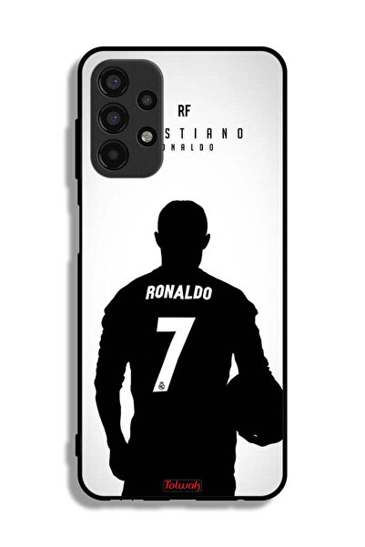 Tolwak غطاء حماية لهاتف سامسونج جالاكسي A13 4G بقناع كريستيانو رونالدو