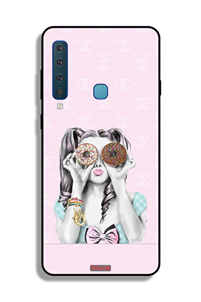 Tolwak غطاء حماية لهاتف Samsung Galaxy A9 (2018) يحمل قطعتين من الدونات