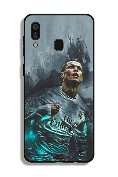 Tolwak غطاء حماية لهاتف سامسونج جالاكسي A20 برسومات كريستيانو رونالدو