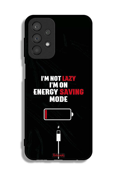 Tolwak غطاء حماية لهاتف سامسونج جالكسي A23 أنا لست كسولاً، أنا في وضع توفير ا...