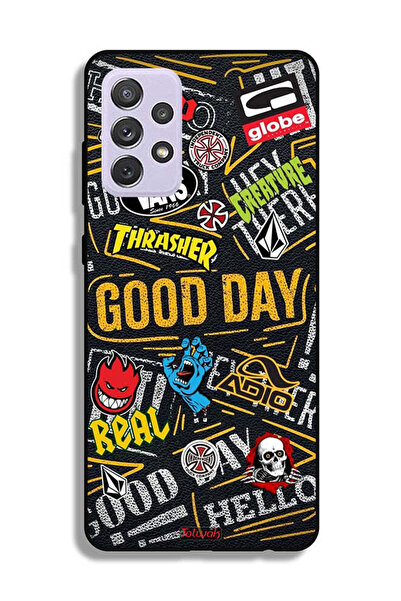 Tolwak Samsung Galaxy A72 5G Protective Case Cover Good Day