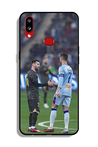 Tolwak غطاء حماية لهاتف سامسونج جالكسي A10s ميسي ورونالدو