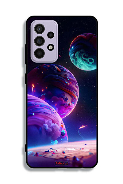 Tolwak غطاء حماية لهاتف سامسونج جالكسي A52 بنمط كوكبي