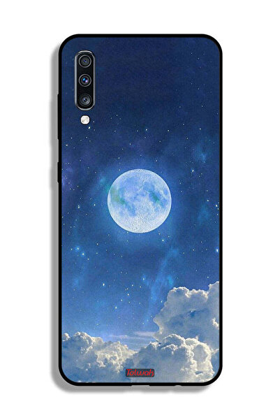 Tolwak Samsung Galaxy A70 Protective Case Cover Moon Clouds