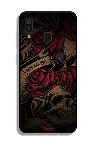 Tolwak غطاء حماية سامسونج جالاكسي A30 سامسونج جالاكسي A30 غطاء حماية روك آند رول