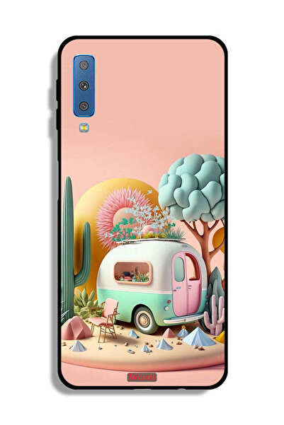 Tolwak غطاء حماية لهاتف Samsung Galaxy A7 (2018) - Senercy Art