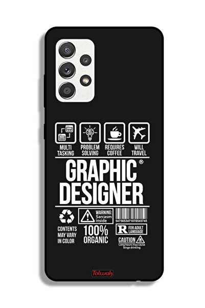 Tolwak Samsung Galaxy M32 5G Protective Case Cover Graphic Designer Sticker