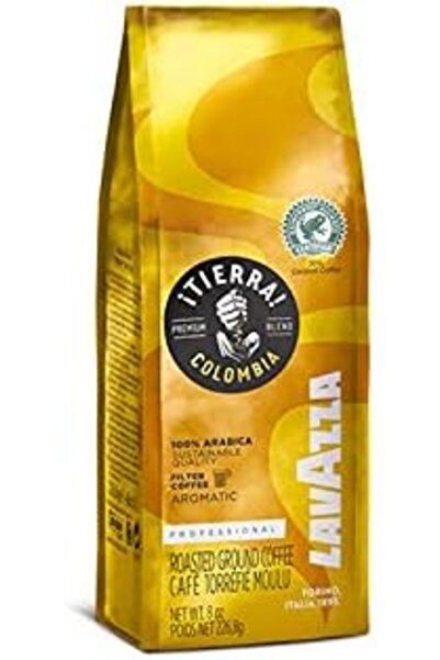 LavAzza ¡TIERRA! Colombia 100% Arabica-filter Authentic Italian