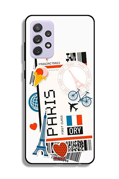 Tolwak غطاء حماية لهاتف سامسونج جالاكسي A72 5G، ملصق باريس