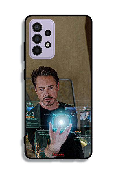 Tolwak غطاء حماية لهاتف سامسونج جالكسي A52 بتصميم الرجل الحديدي