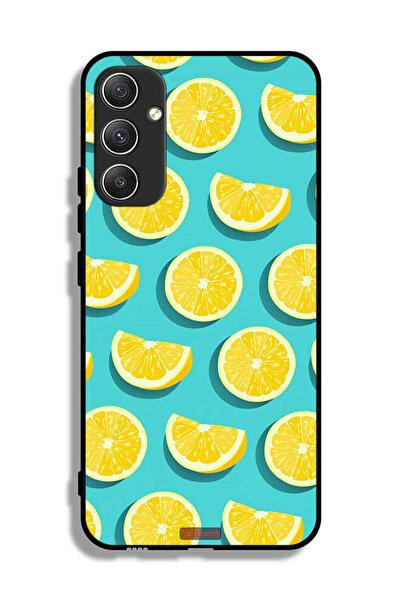 Tolwak غطاء حماية لهاتف سامسونج جالاكسي A34 5G بنمط برتقالي