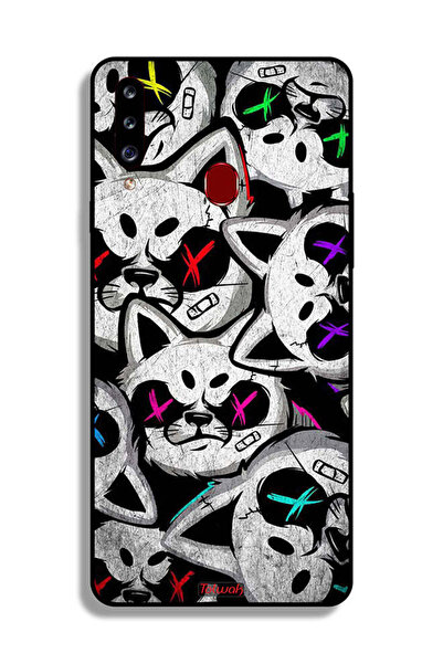 Tolwak غطاء حماية لهاتف سامسونج جالكسي A20s بطبعة قطط مارشميلو