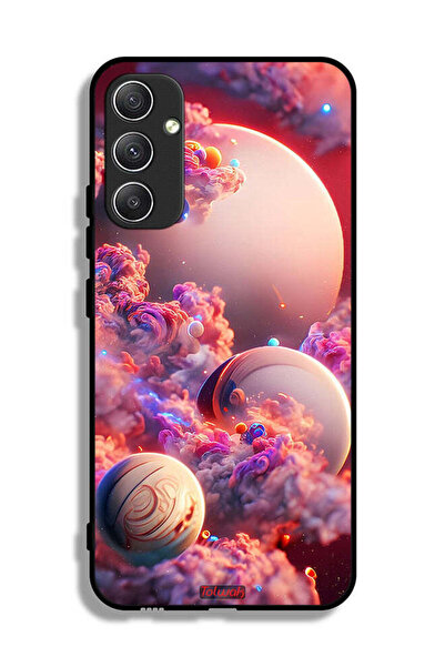 Tolwak غطاء حماية لهاتف سامسونج جالاكسي A34 5G بطبعة غيوم وفن تجريدي