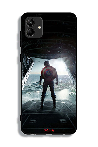 Tolwak Samsung Galaxy A04e Protective Case Cover Portrait Display Captain America