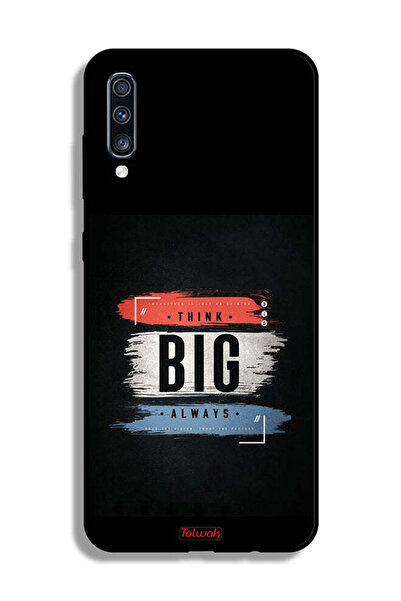 Tolwak غطاء حماية لهاتف Samsung Galaxy A70 - فكر دائمًا بشكل كبير