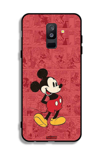 Tolwak غطاء حماية مايكي لهاتف سامسونج جالاكسي A6 بلس (2018)