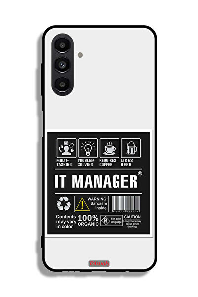 Tolwak غطاء حماية لجهاز Samsung Galaxy A04s، ملصق مدير تكنولوجيا المعلومات