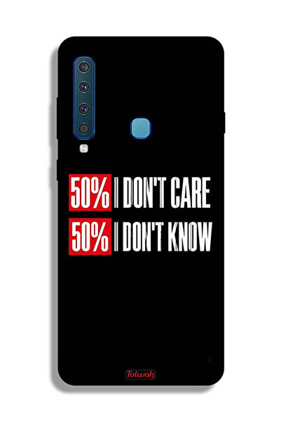 Tolwak غطاء حماية لهاتف سامسونج جالكسي A9 (2018) لا يهمني