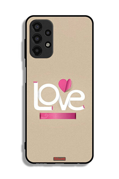 Tolwak Samsung Galaxy A13 4G Protective Case Cover Love Art