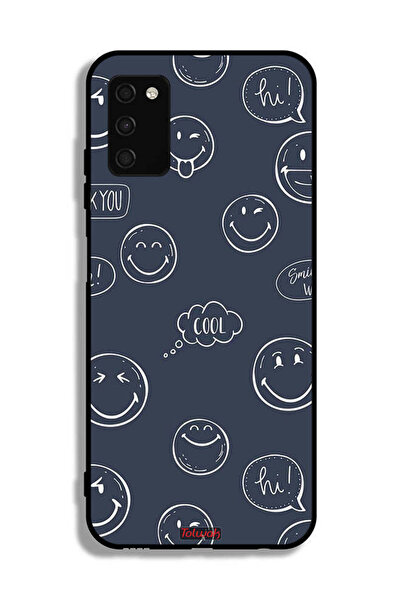 Tolwak Samsung Galaxy A02s Protective Case Cover Cool Faces Tags