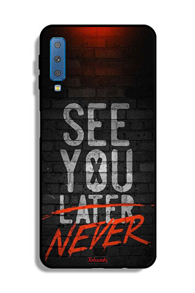 Tolwak غطاء حماية لهاتف Samsung Galaxy A7 (2018) See You Never