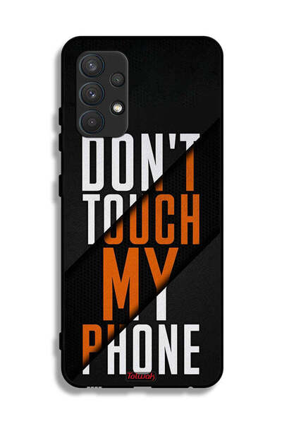 Tolwak Samsung Galaxy A32 4G Protective Case Cover Do Not Touch My Phone