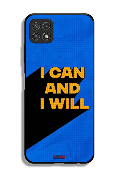 Tolwak غطاء حماية لهاتف سامسونج جالكسي A22 5G، أنا أستطيع وسأفعل