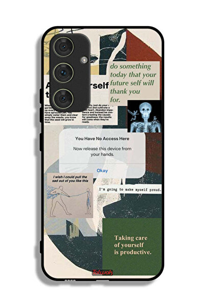 Tolwak Samsung Galaxy A54 5G Protective Case Cover Allow Yourself To Grow