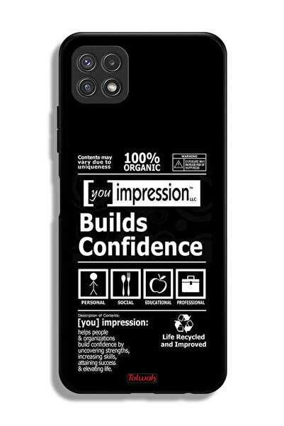 Tolwak غطاء حماية لهاتف Samsung Galaxy A22 5G ملصق يعزز الثقة