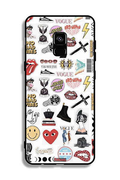 Tolwak غطاء حماية لهاتف سامسونج جالاكسي A8 بلس (2018) بدون ملصقات سلبية