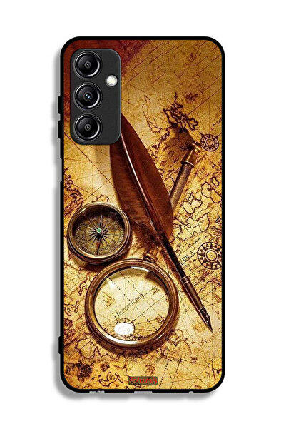 Tolwak غطاء حماية لهاتف سامسونج جالاكسي A14 5G بتصميم بوصلة عتيقة