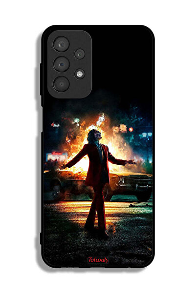 Tolwak غطاء حماية لهاتف Samsung Galaxy A23 - وضع الجوكر السعيد