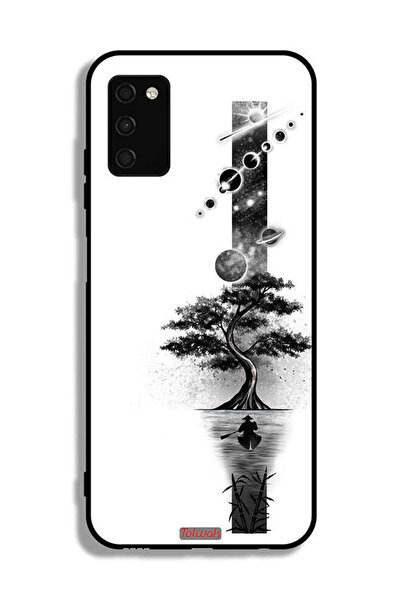 Tolwak Samsung Galaxy A02s Protective Case Cover Earth Space Art