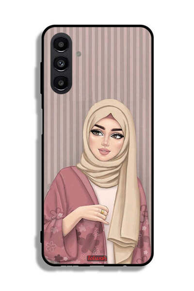 Tolwak Samsung Galaxy A13 5G Protective Case Cover Hijab Girl Art