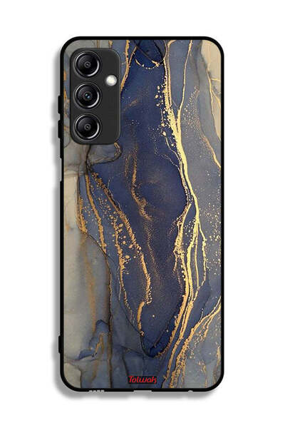 Tolwak غطاء واقي لغطاء الحماية Samsung Galaxy A24 4G 4G بنمط الرخام اللامع