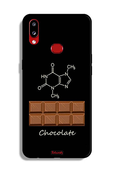 Tolwak غطاء حماية من سامسونج جالكسي A10s بلون الشوكولاتة