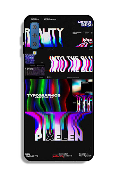 Tolwak غطاء حماية بتصميم متحرك لهاتف Samsung Galaxy A7 (2018)