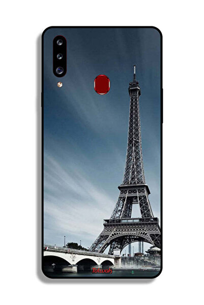 Tolwak Samsung Galaxy A20s Protective Case Cover Eiffel Tower