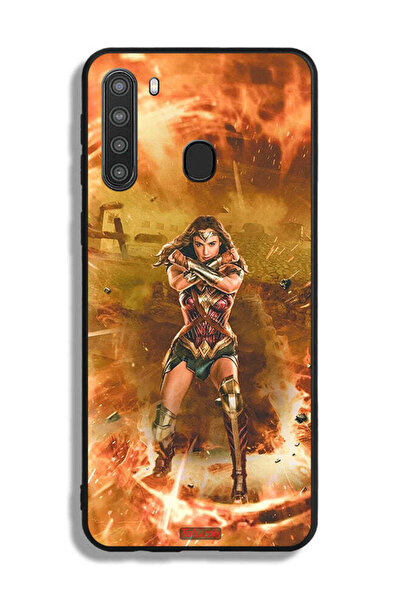 Tolwak غطاء حماية لهاتف سامسونج جالكسي A21 بتصميم Wonder Women