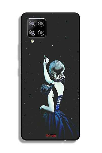 Tolwak غطاء حماية لهاتف سامسونج جالاكسي M42 5G بنقشة نجمة مؤثرة